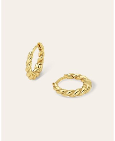 Braided Hoop Earrings