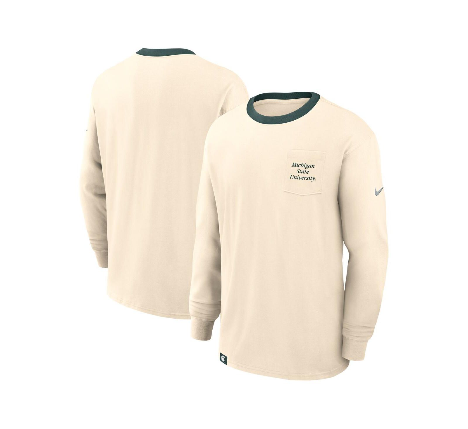 Nike Мужская футболка Michigan State Spartans Athletic Prep Max90