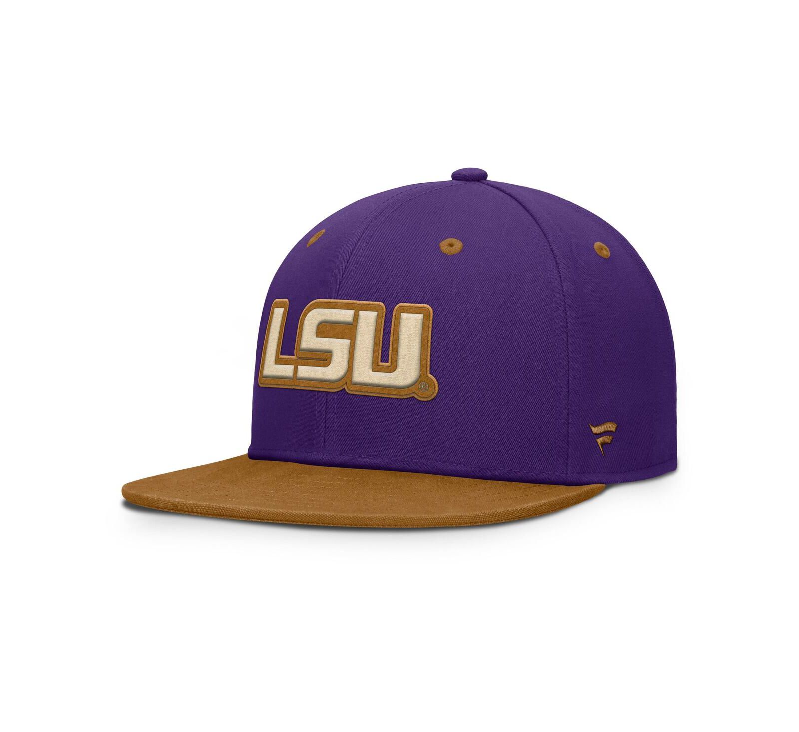 Мужская кепка Fanatics Purple/Brown LSU Tigers Noboa Fitted Hat