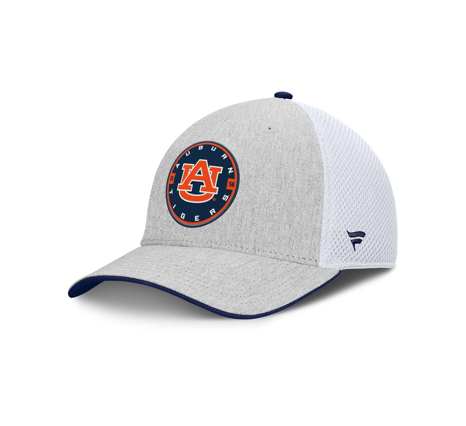 Fanatics Мужская кепка Trigger Flex Heather Gray/White Auburn Tigers