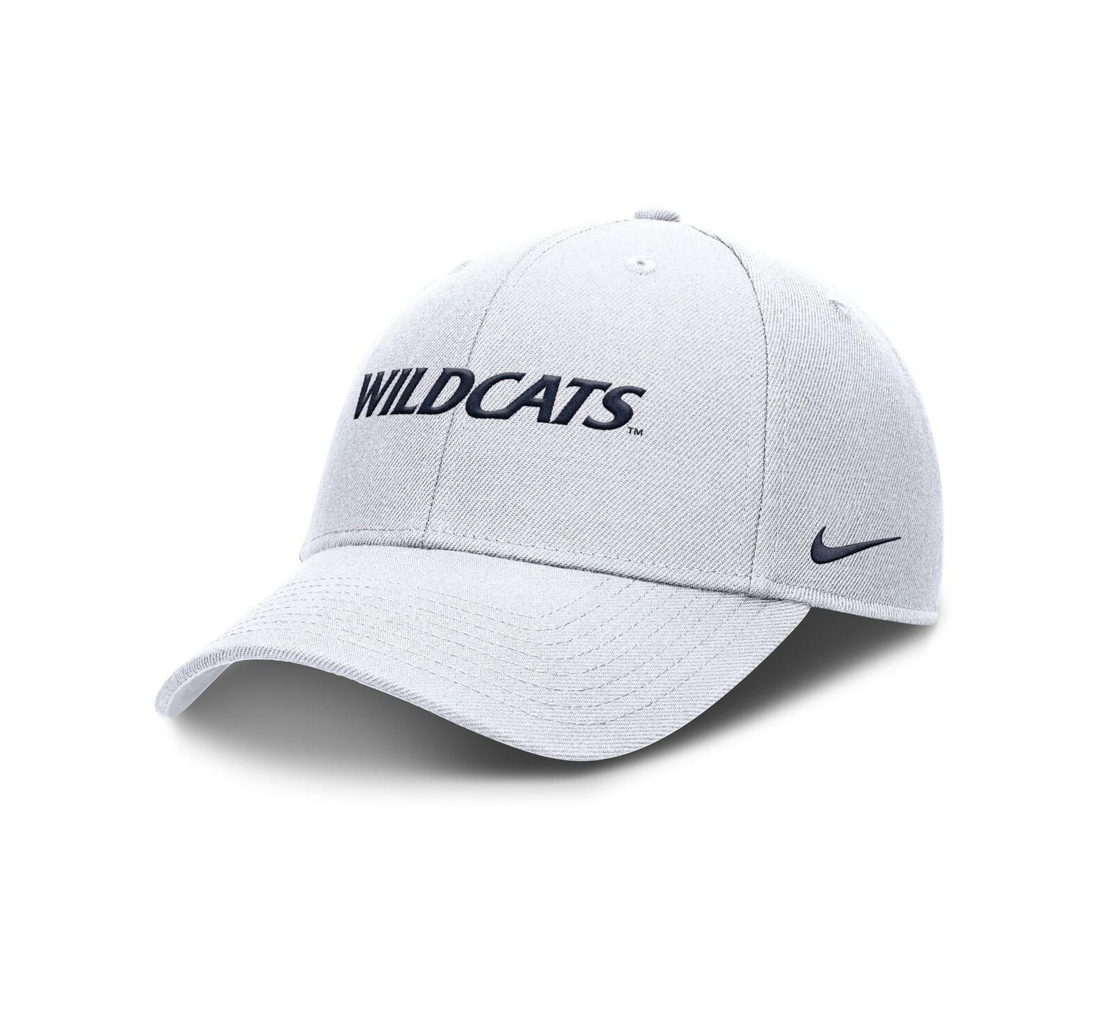 Мужская кепка Nike White Arizona Wildcats 2025 On-Field Rise Performance Adjustable