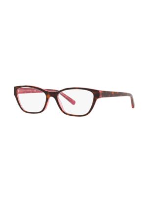 Женские квадратные пластиковые очки Lenscrafters EC2001