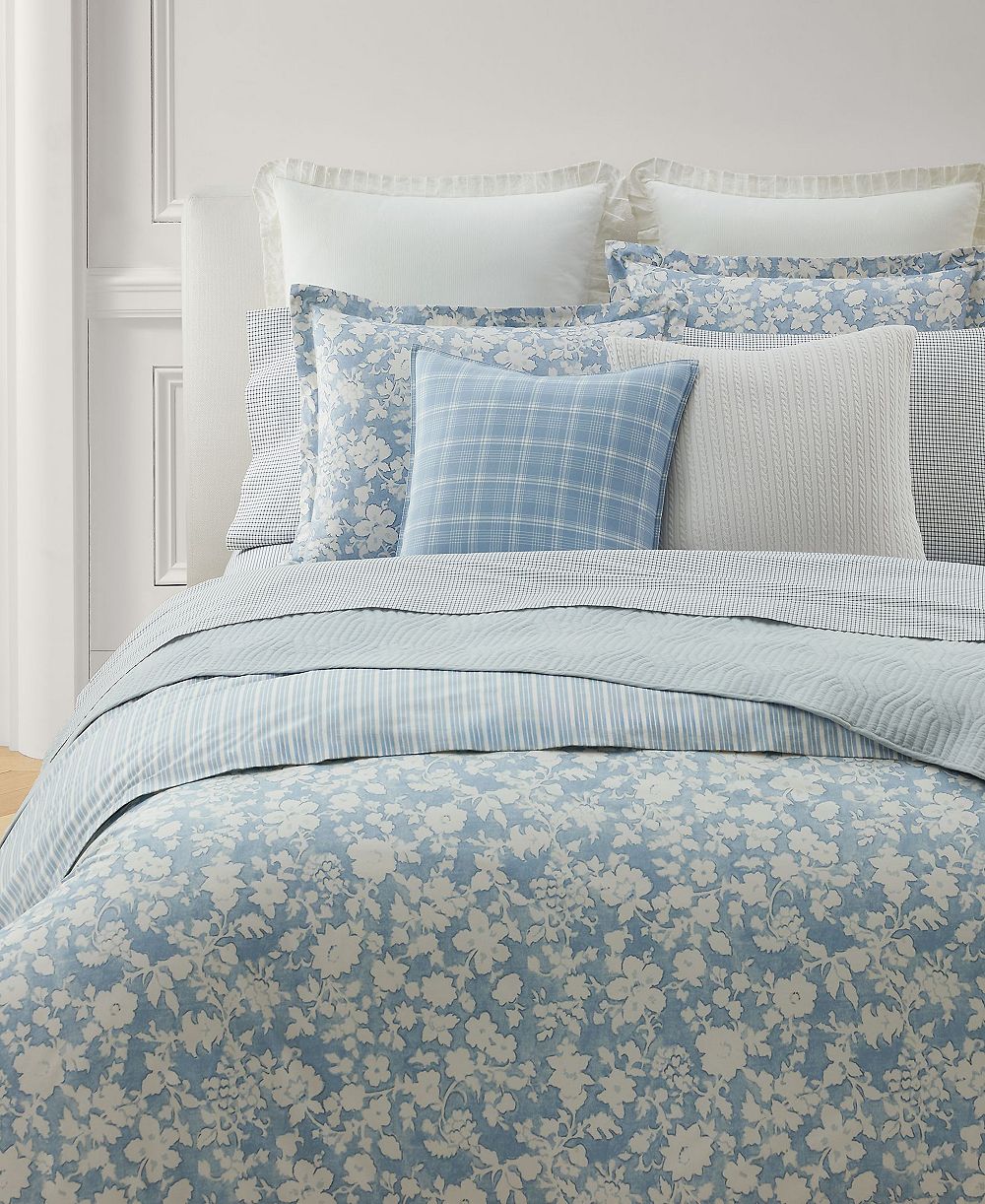 Lauren Ralph Lauren Heather Reversible 3-Pc. Comforter Set, King