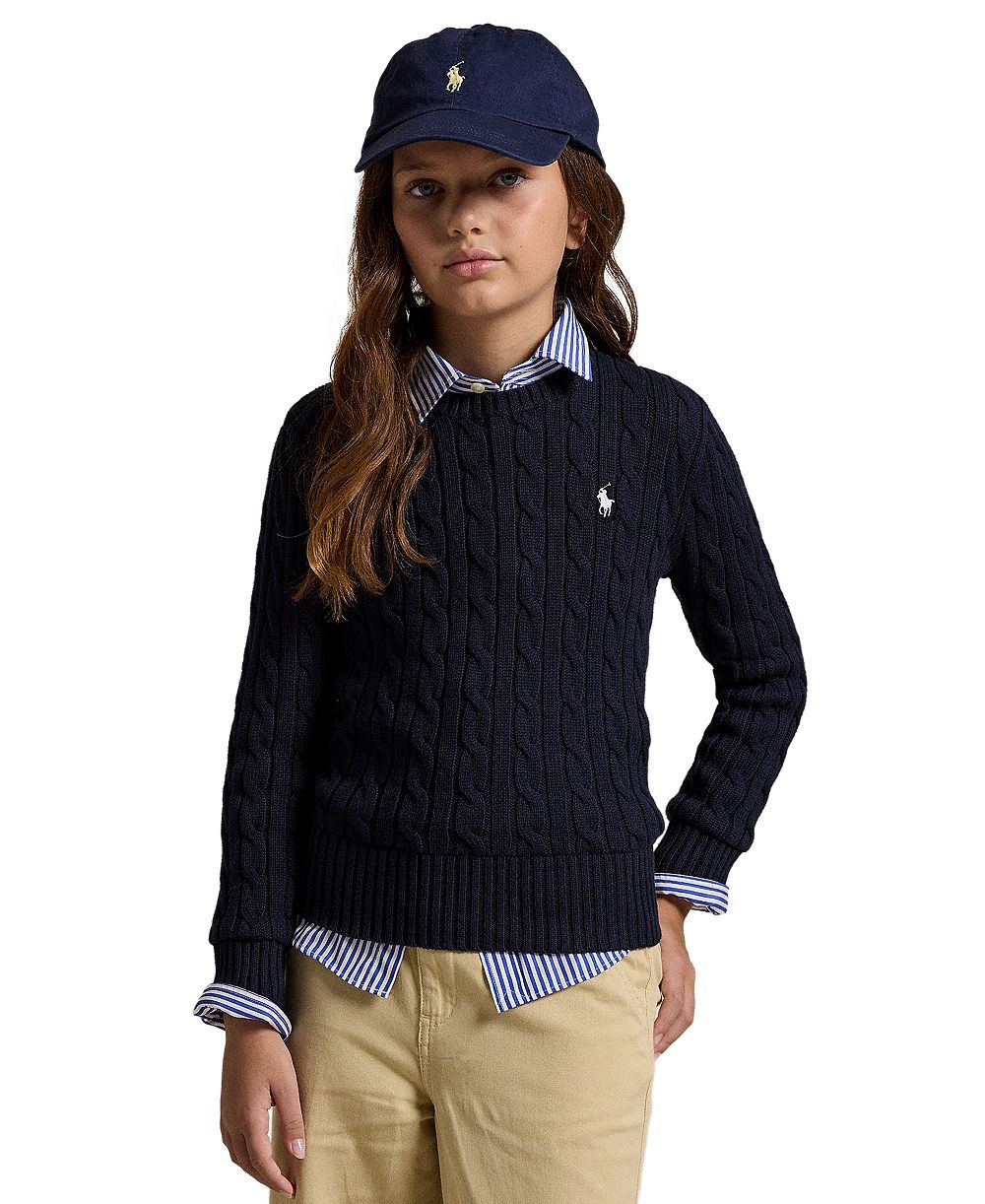 Детский свитер Polo Ralph Lauren 7-16 Cable-Knit Long Sleeves