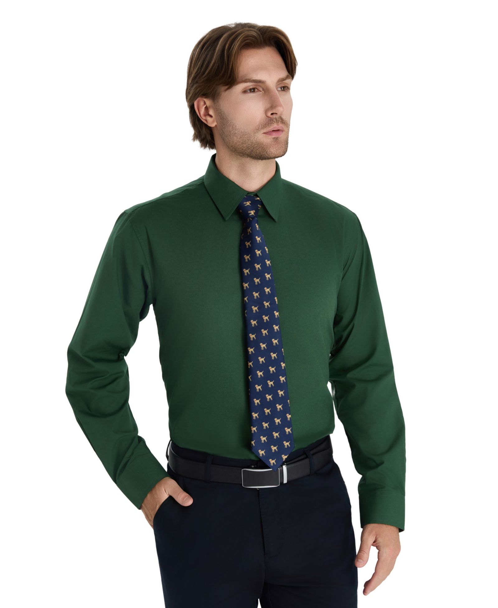 Мужская рубашка Club Room Regular Fit Solid