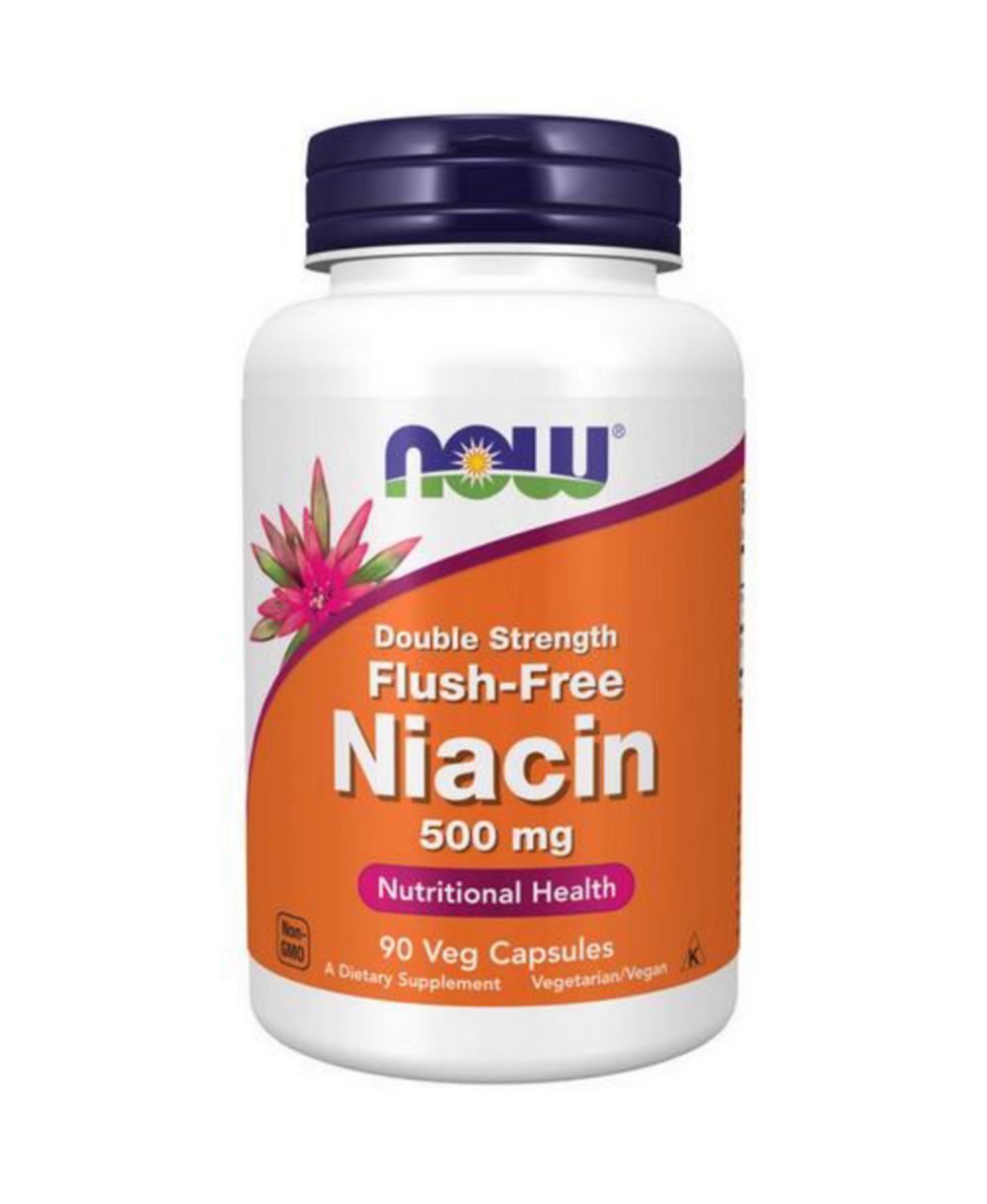 Now Foods Niacin 500 mg 90 капсул