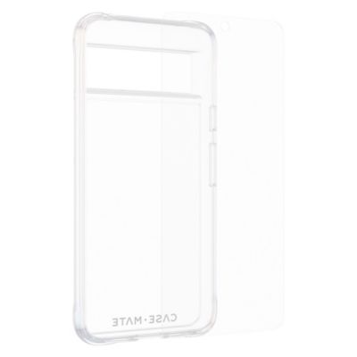 Case-Mate Tough 9H Hardness Glass Screen Protector Bundle for Google Pixel 8