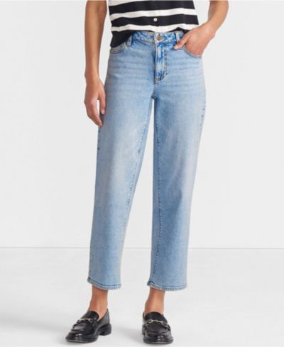 Lands' End Petite Джинсы с заниженной талией и прямым кроем