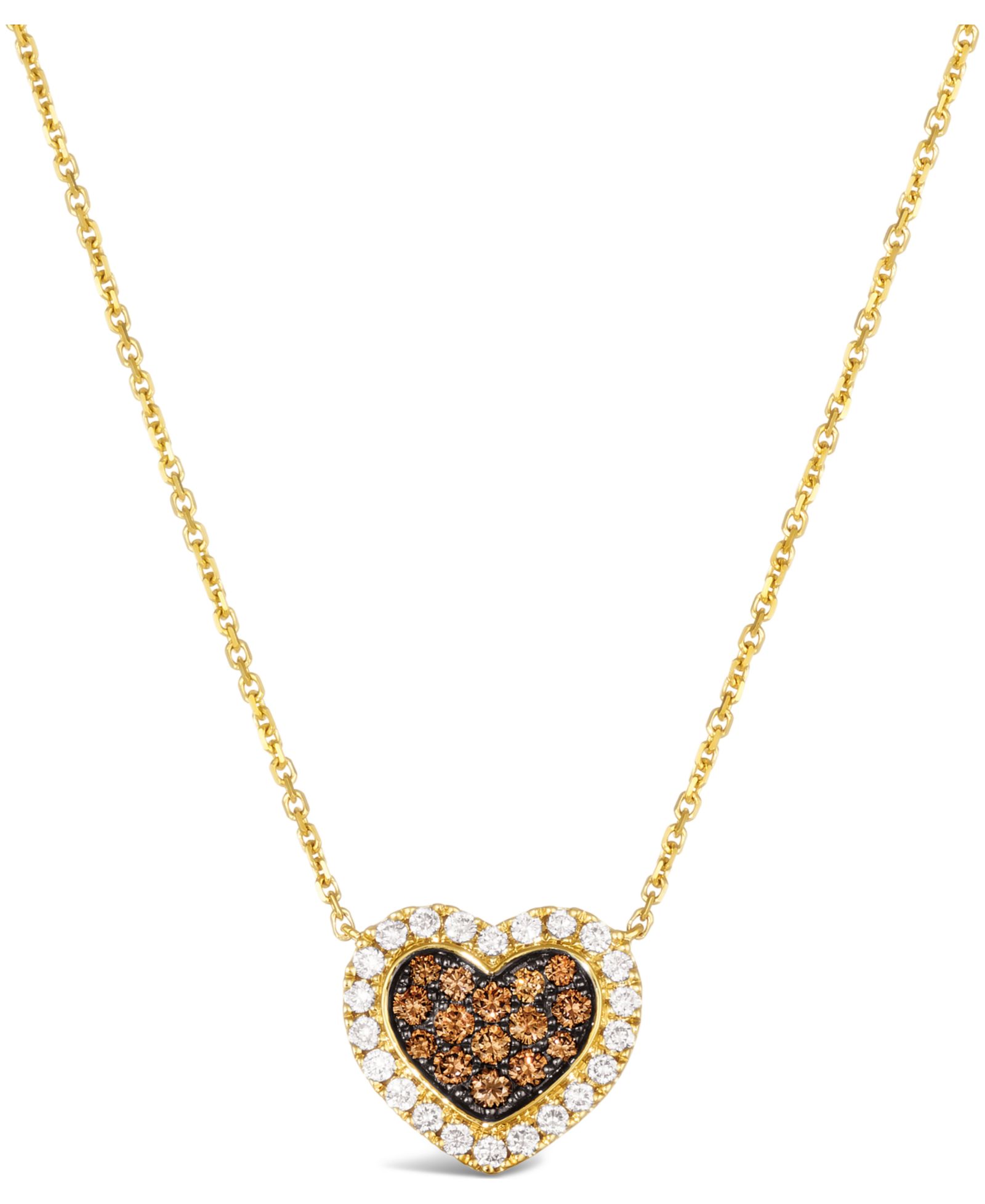 Подвеска-кулон Le Vian Chocolate Diamond & Nude Diamond в 14K Honey Gold