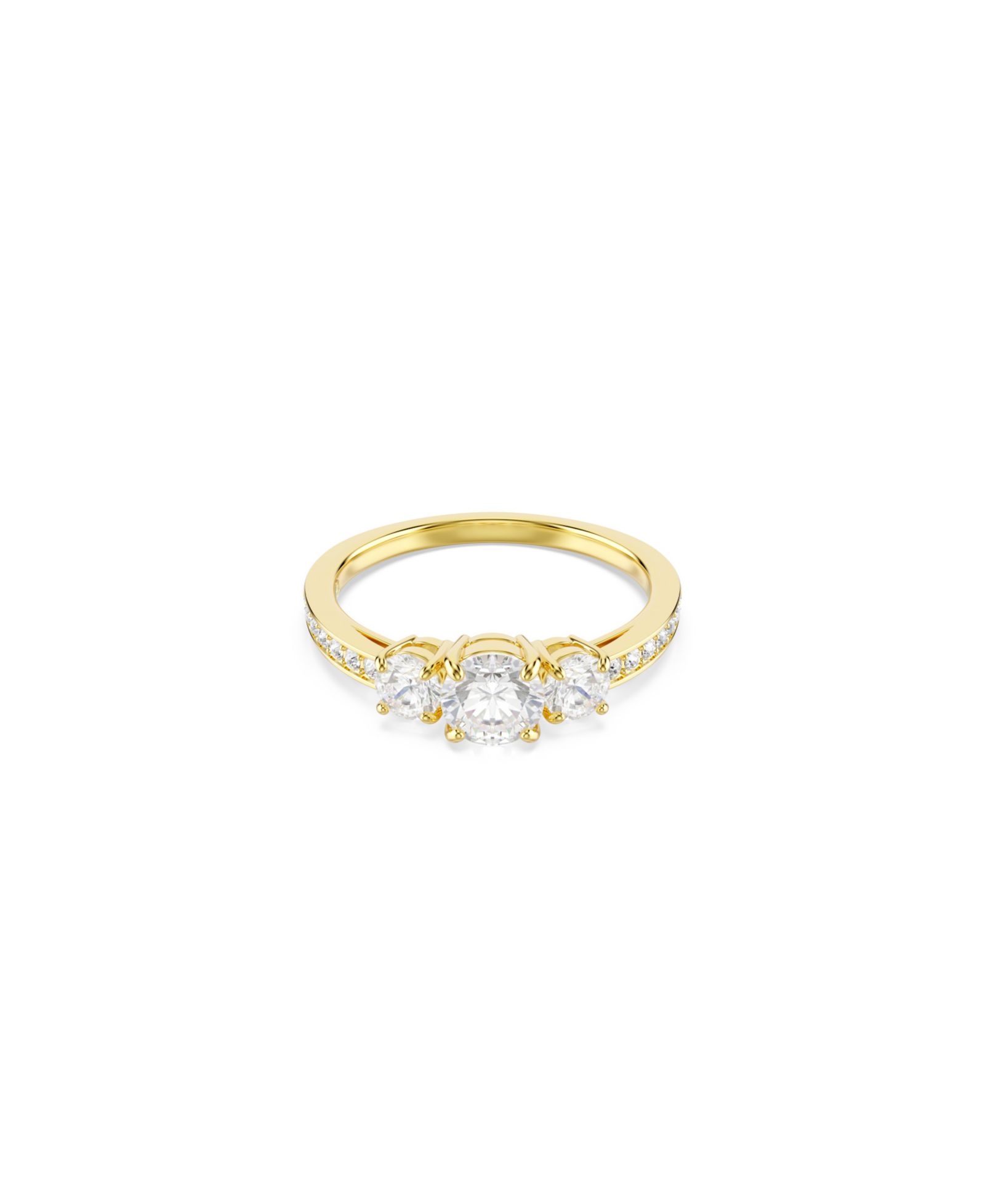 Кольцо Swarovski Stilla Attract Gold-Tone Plated