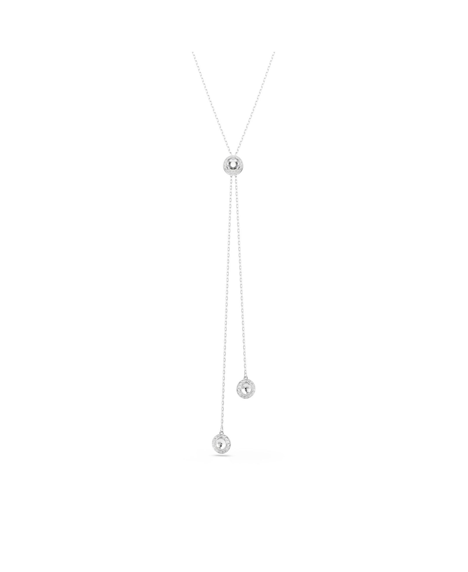 Подвеска Swarovski Una Angelic Rhodium Plated Y Pendant Necklace