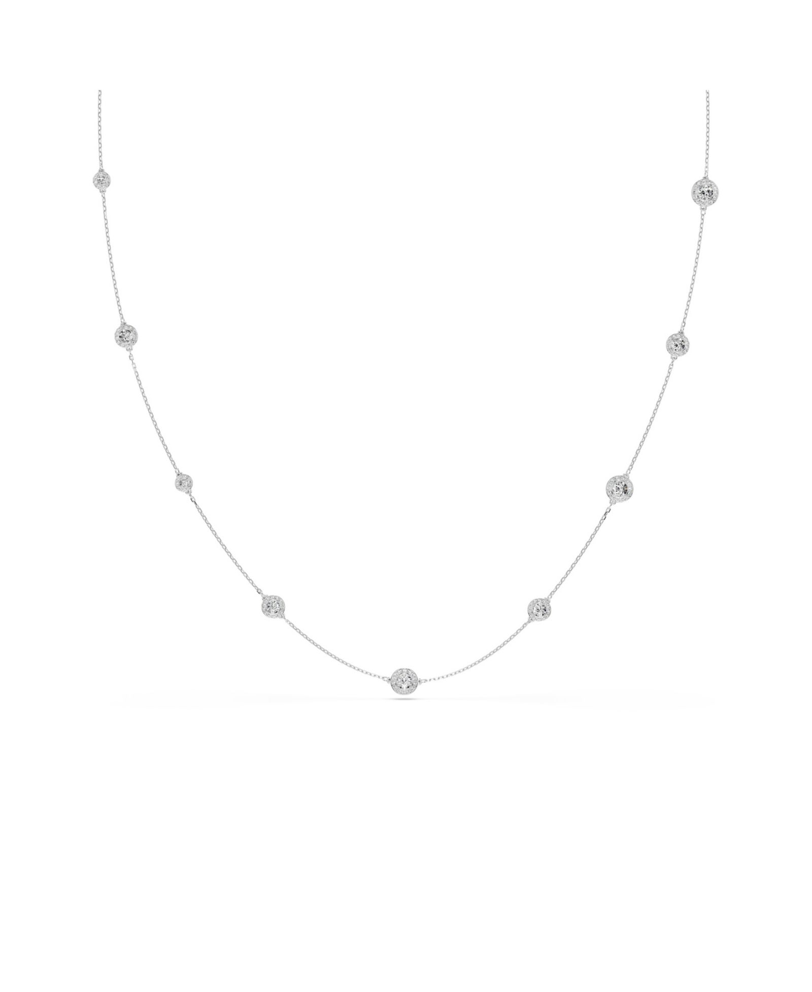 Swarovski Ожерелье Una Angelic Rhodium Plated