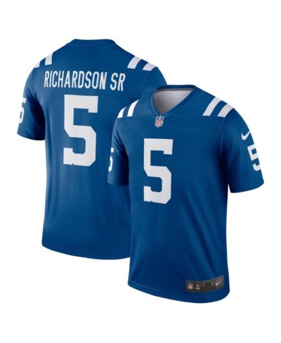 Nike Men's Anthony Richardson Sr. Royal Indianapolis Colts Legend Player Performance Jersey