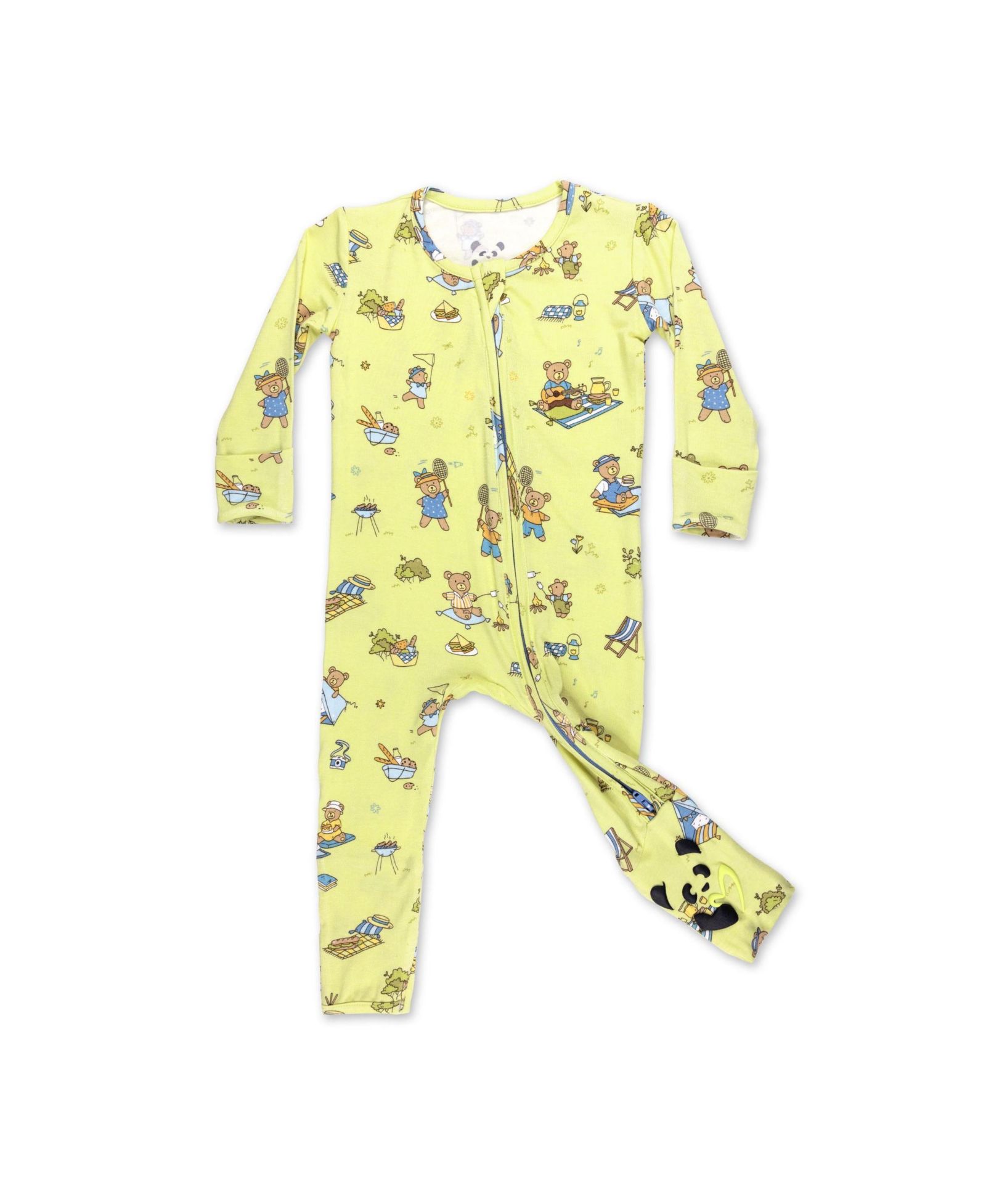 Унисекс комбинезон Bellabu Bear Unisex Teddy Bear Picnic Convertible Footie
