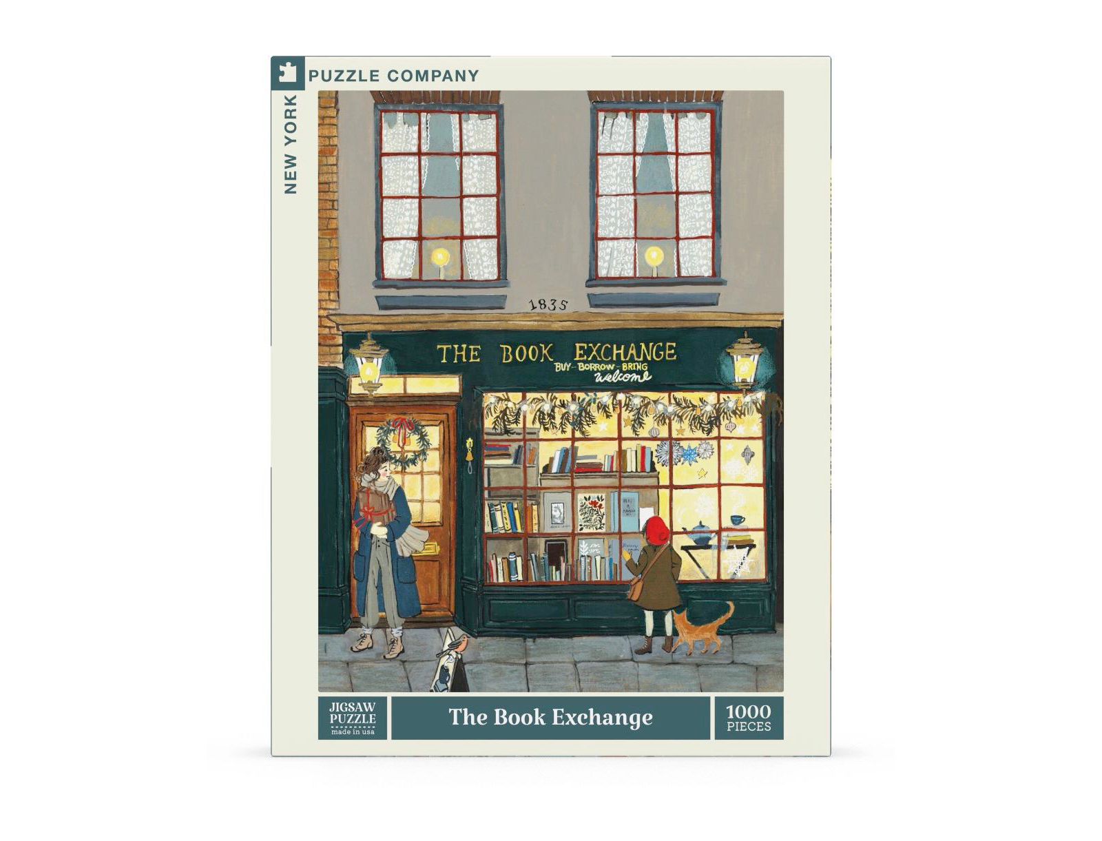 Пазл New York Puzzle Company The Book Exchange 1000 Piece