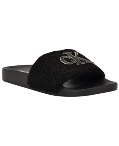 Женские шлепанцы Calvin Klein Ahva Cozy Slip-On Pool Slides