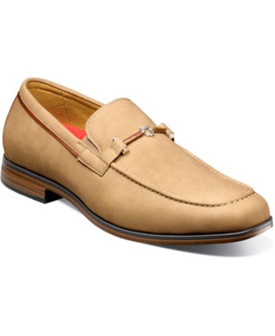 Stacy Adams Men's Richardson Almond Toe Bit Slip-On Loafers