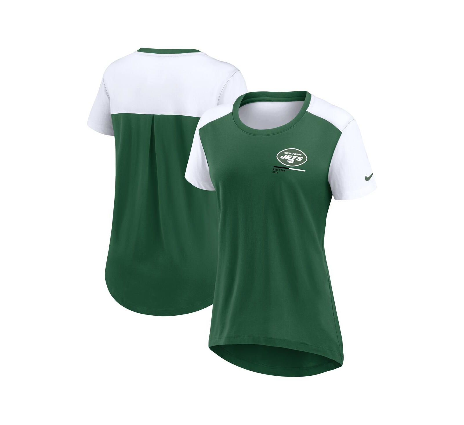 Nike Женская футболка New York Jets Green Performance