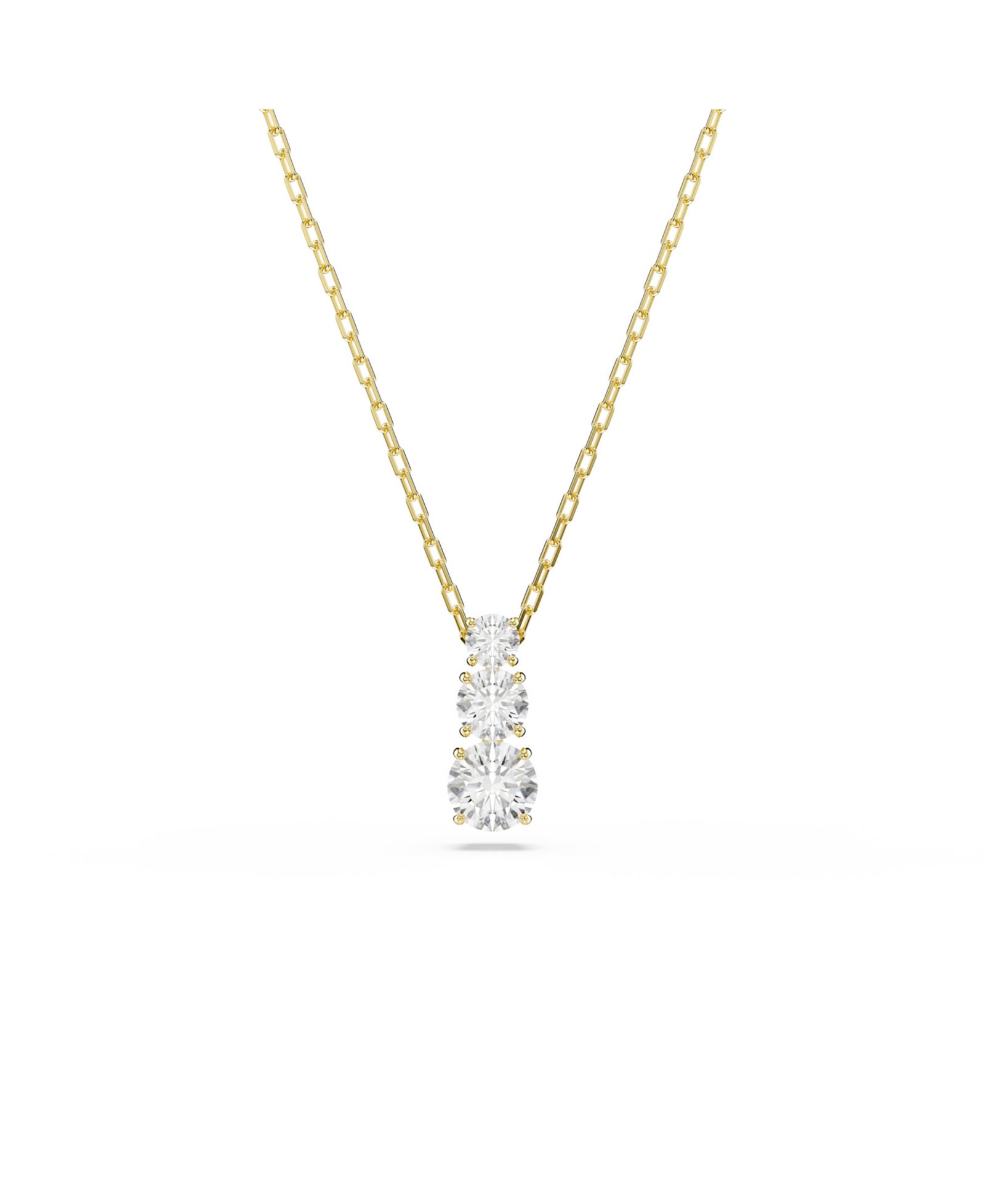 Ожерелье с подвеской Swarovski Stilla Attract Gold-Tone Plated