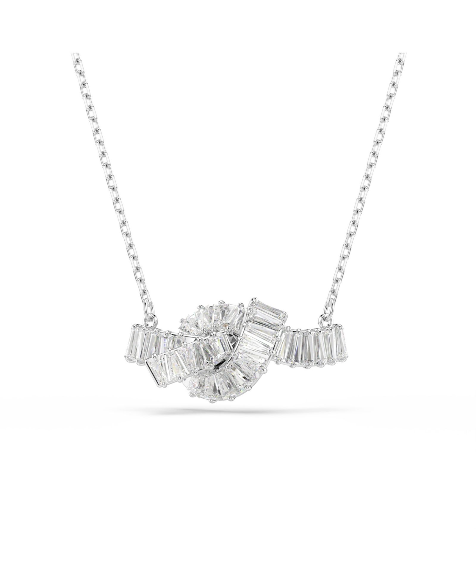 Подвеска-ожерелье Swarovski Matrix Rhodium Plated