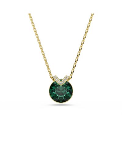 Подвеска Swarovski Bella Metal-Tone Plated V