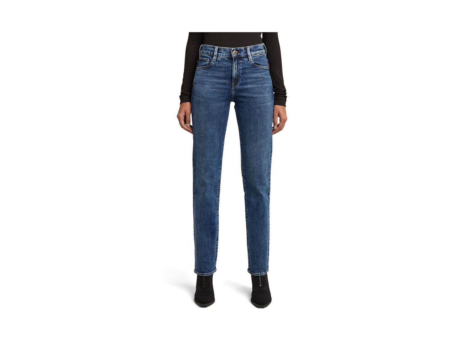 G-Star Women's Strace Straight Jeans