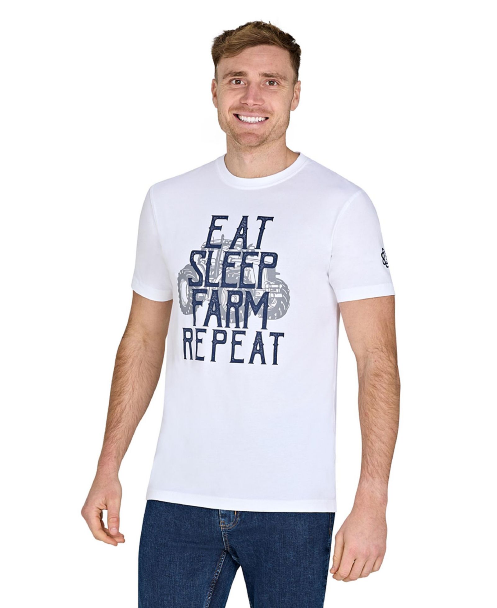 Raging Bull Men's YFC Eat Sleep Farm T-Shirt