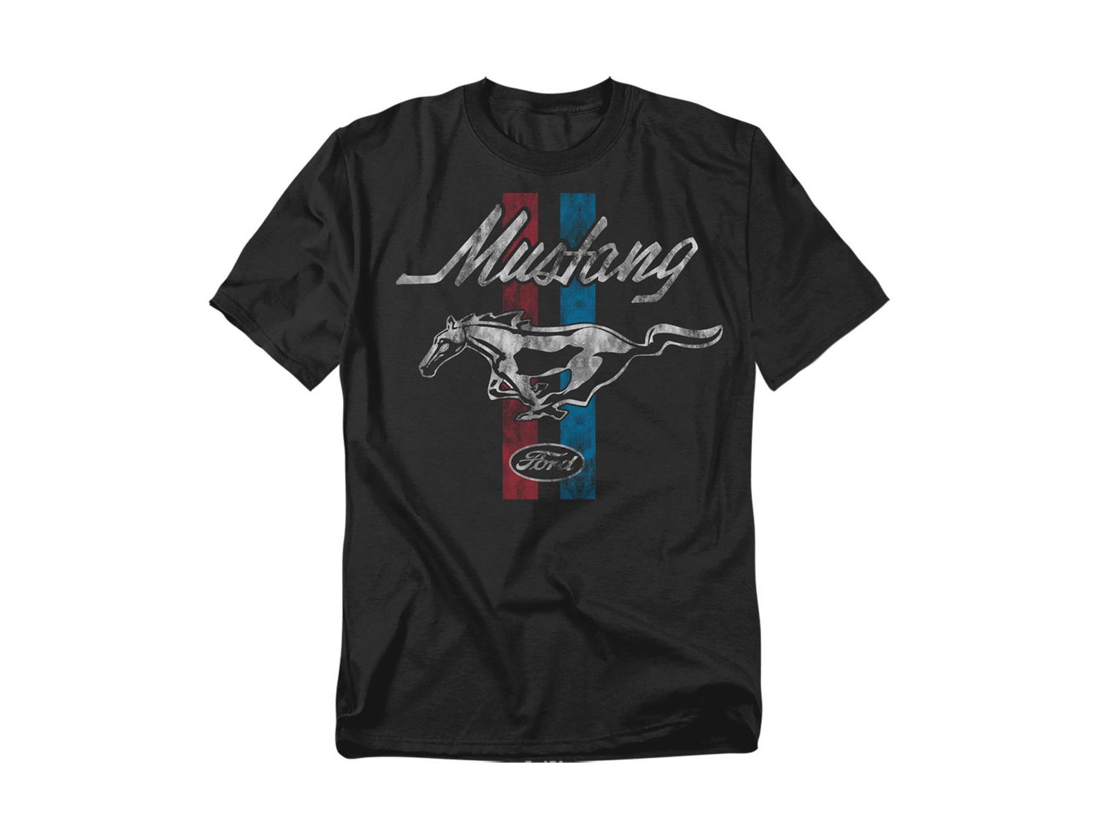 Мужская футболка Mustang Ford Stripes