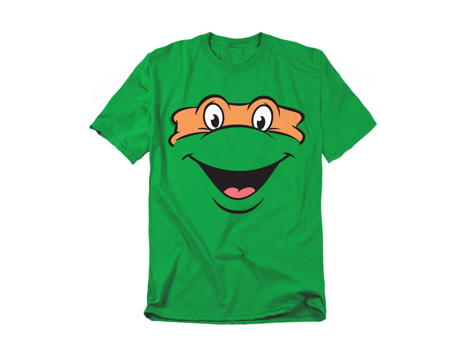 Teenage Mutant Ninja Turtles Men's Michaelangelo Smile T-Shirt