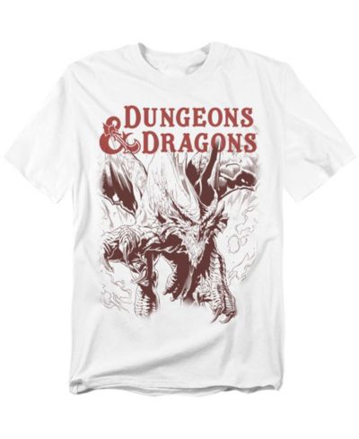 Мужская футболка D&D Big & Tall Dungeons and Dragons Striking Dragon