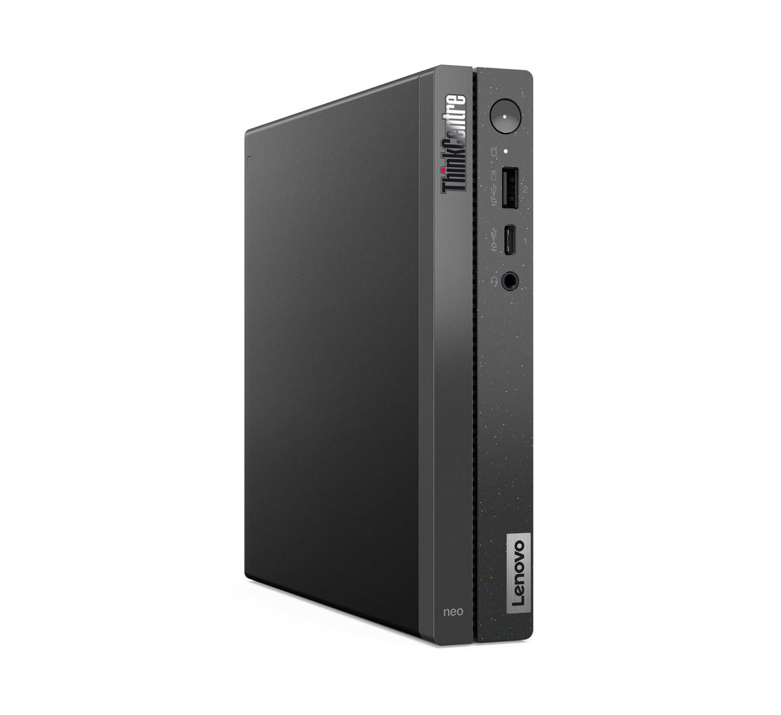 Компьютер Lenovo ThinkCentre neo 50q Gen 4 Tiny, Intel Core i5-13420H 2.1GHz, 16GB RAM, 256GB SSD, Windows 11 Pro, Black