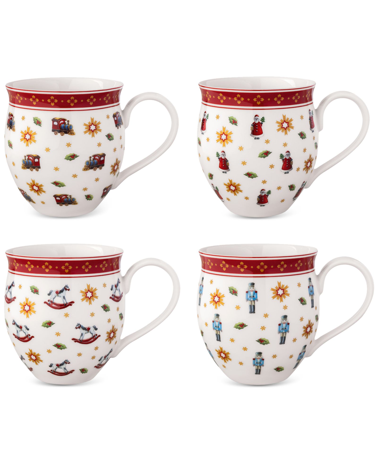 Набор кружек Villeroy & Boch 2025 Toy's Delight Anniversary, 4 шт.