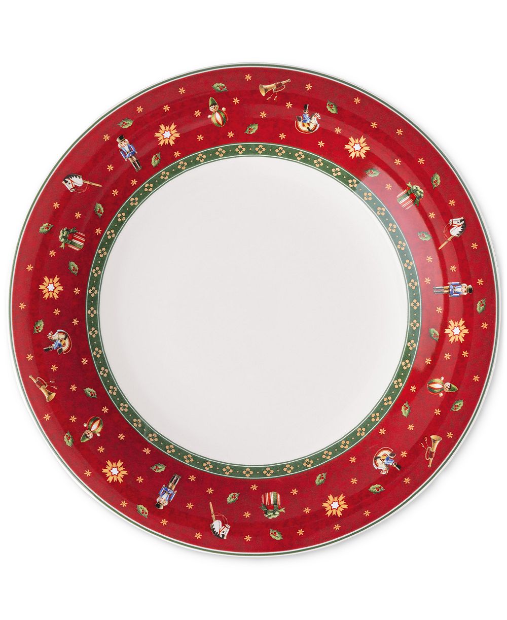 Villeroy & Boch тарелка круглая Toys Delight Red