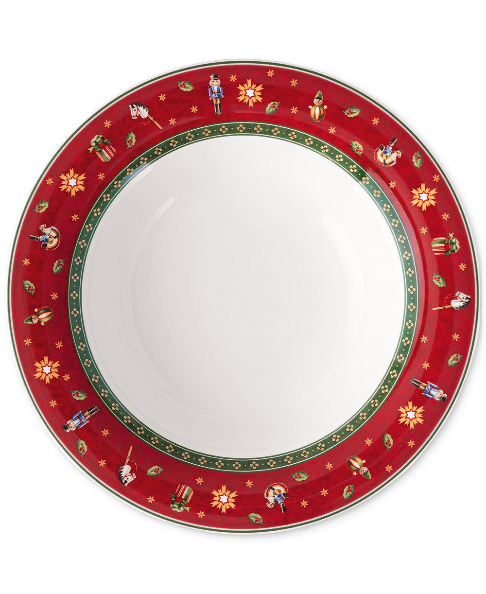 Villeroy & Boch Toys Delight Red Round Soup Plate