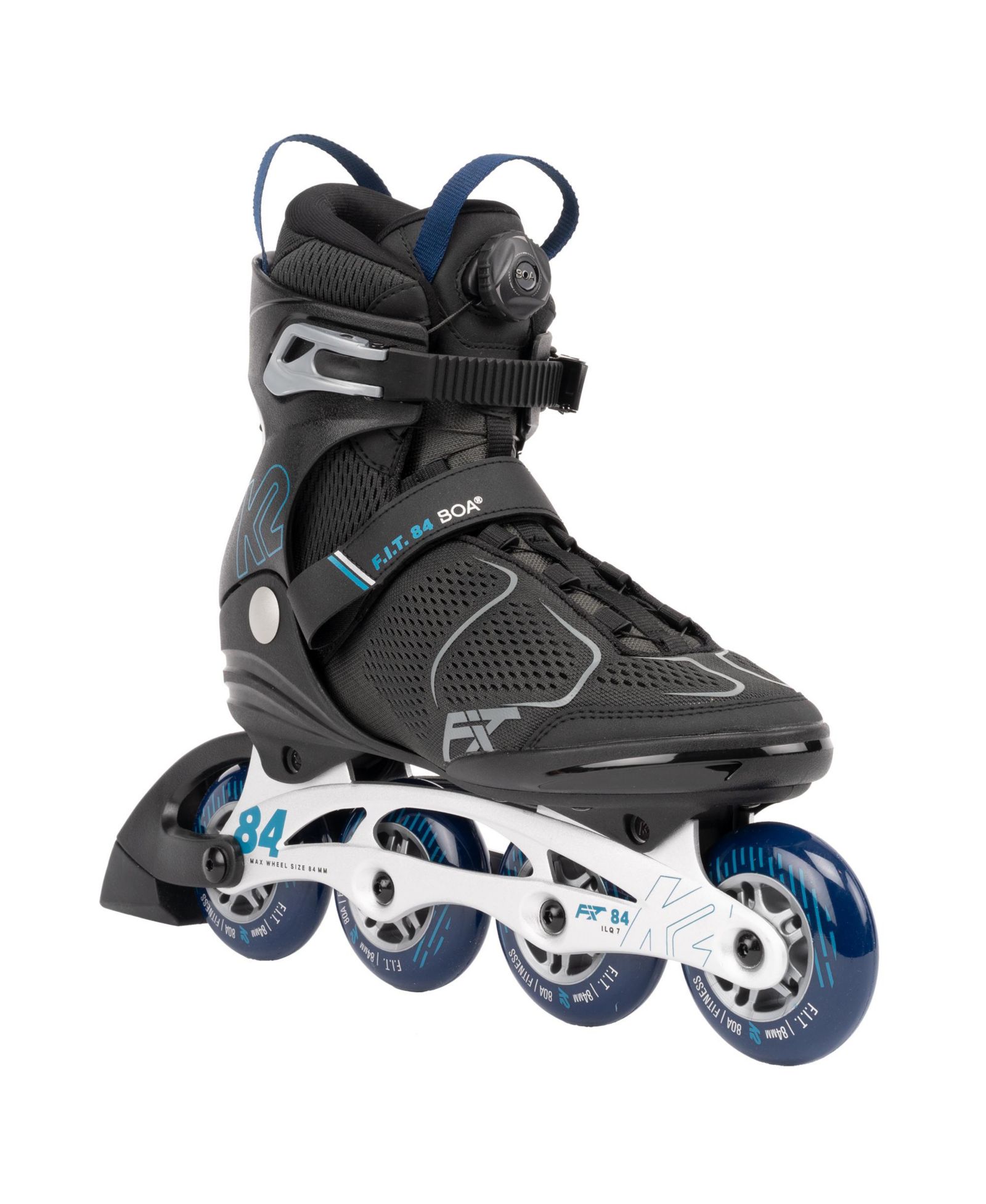 K2 F.I.T. 84 Boa Gray Mens Inline Skates