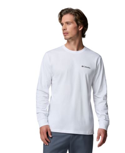 Columbia Men's Fundamental Graphic Long-Sleeve T-Shirt