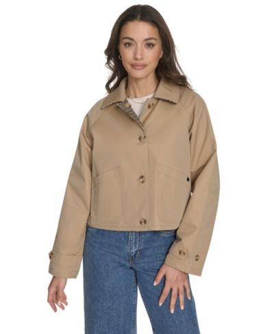 Levi's Женская двусторонняя куртка-тренч