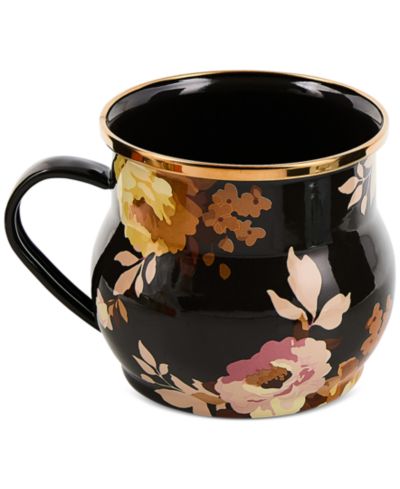 Кружка MacKenzie-Childs Wild Rose Brown