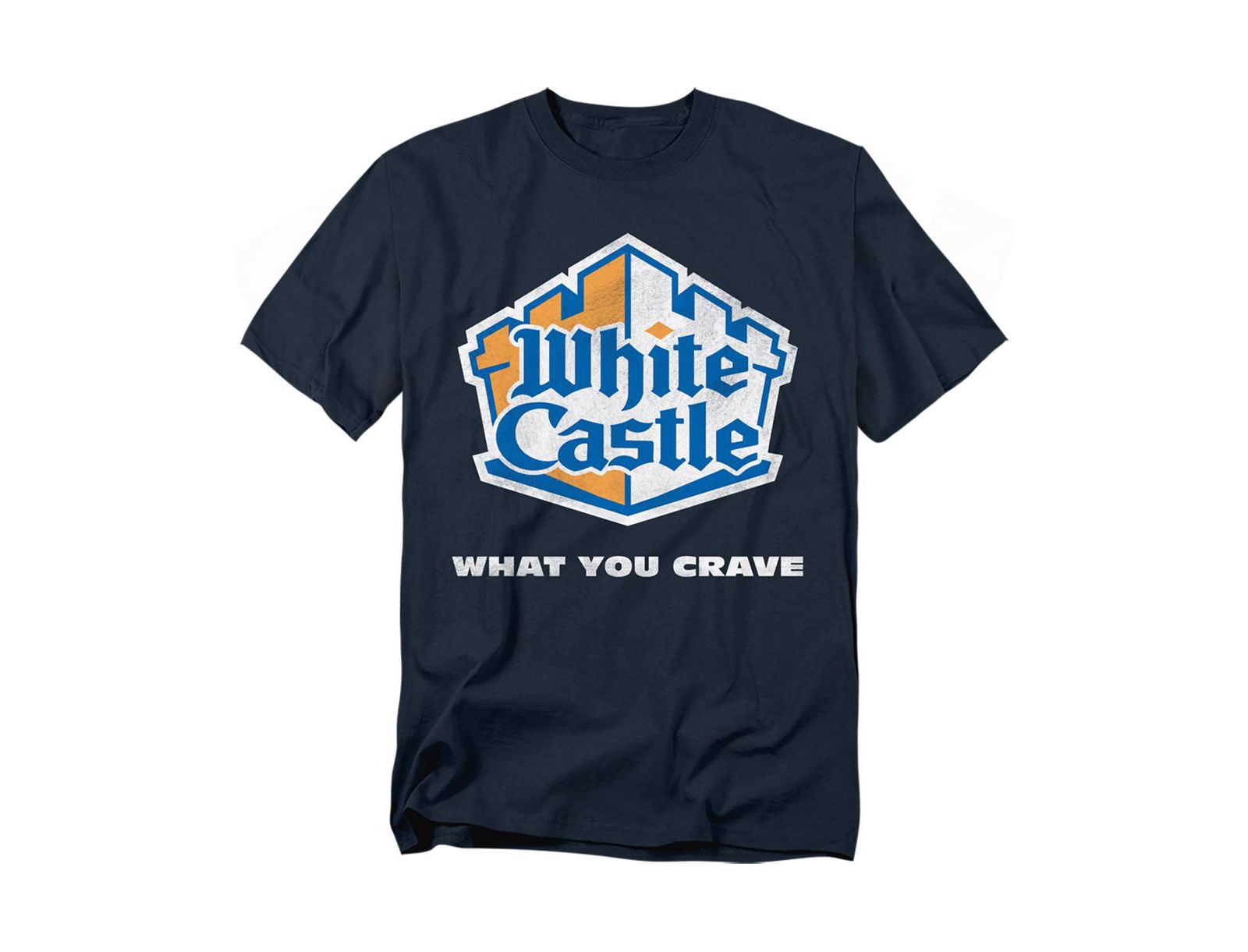 White Castle Big & Tall Distressed Logo T-Shirt