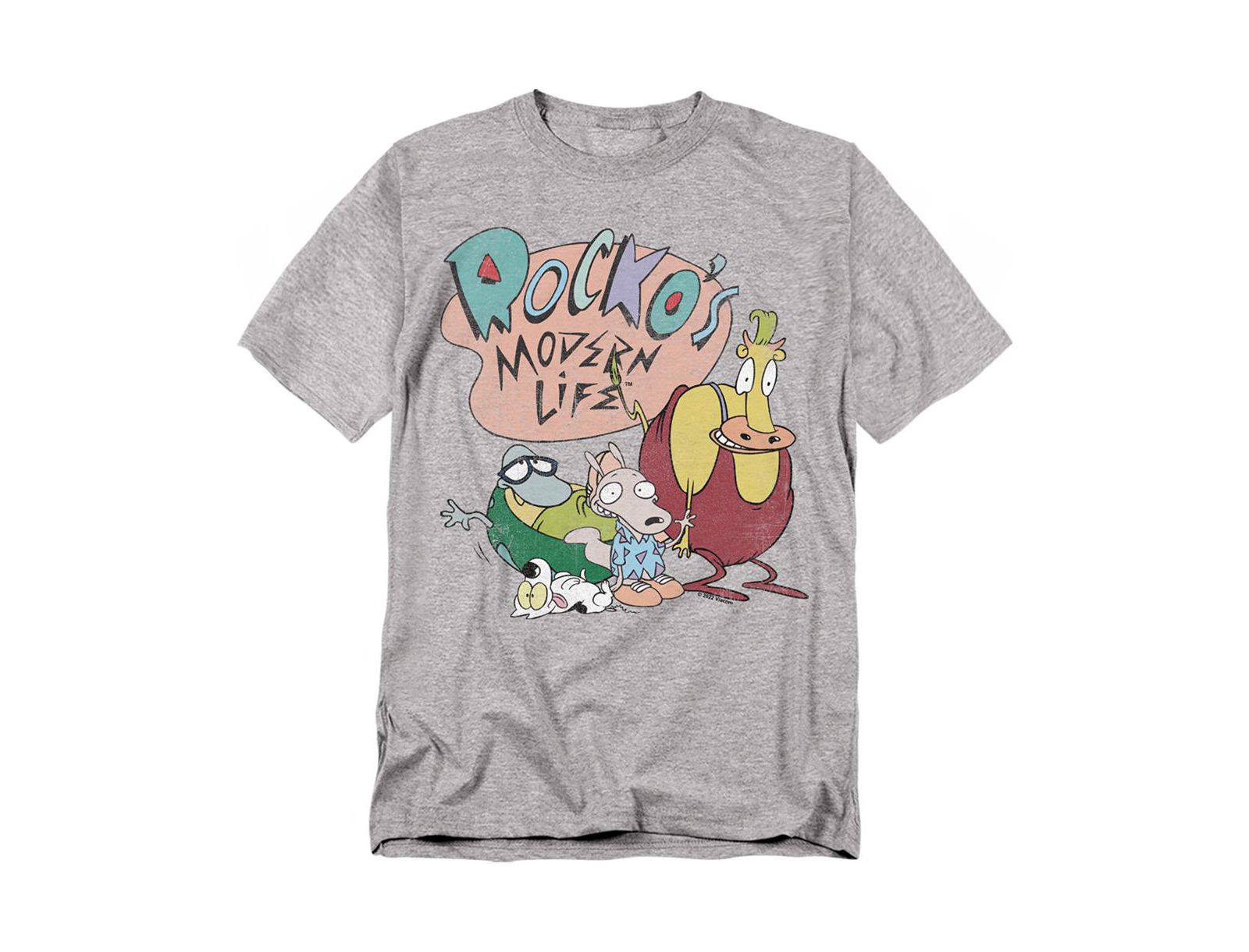 Rocko s Modern Life Men's Rocko's Modern Life Logo Group T-Shirt