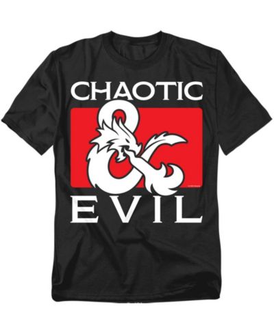 Мужская футболка D&D Big & Tall Dungeons And Dragons Chaotic Evil