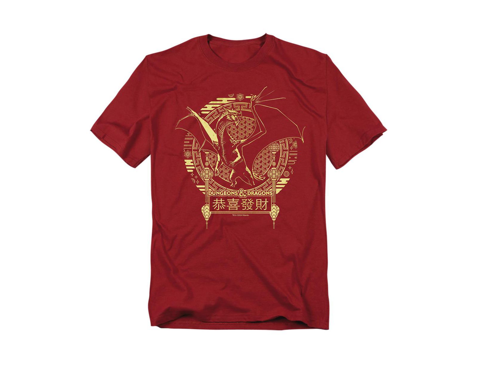 D&D Men's Dungeons And Dragons Year Of The Dragon Mythical Beast T-Shirt