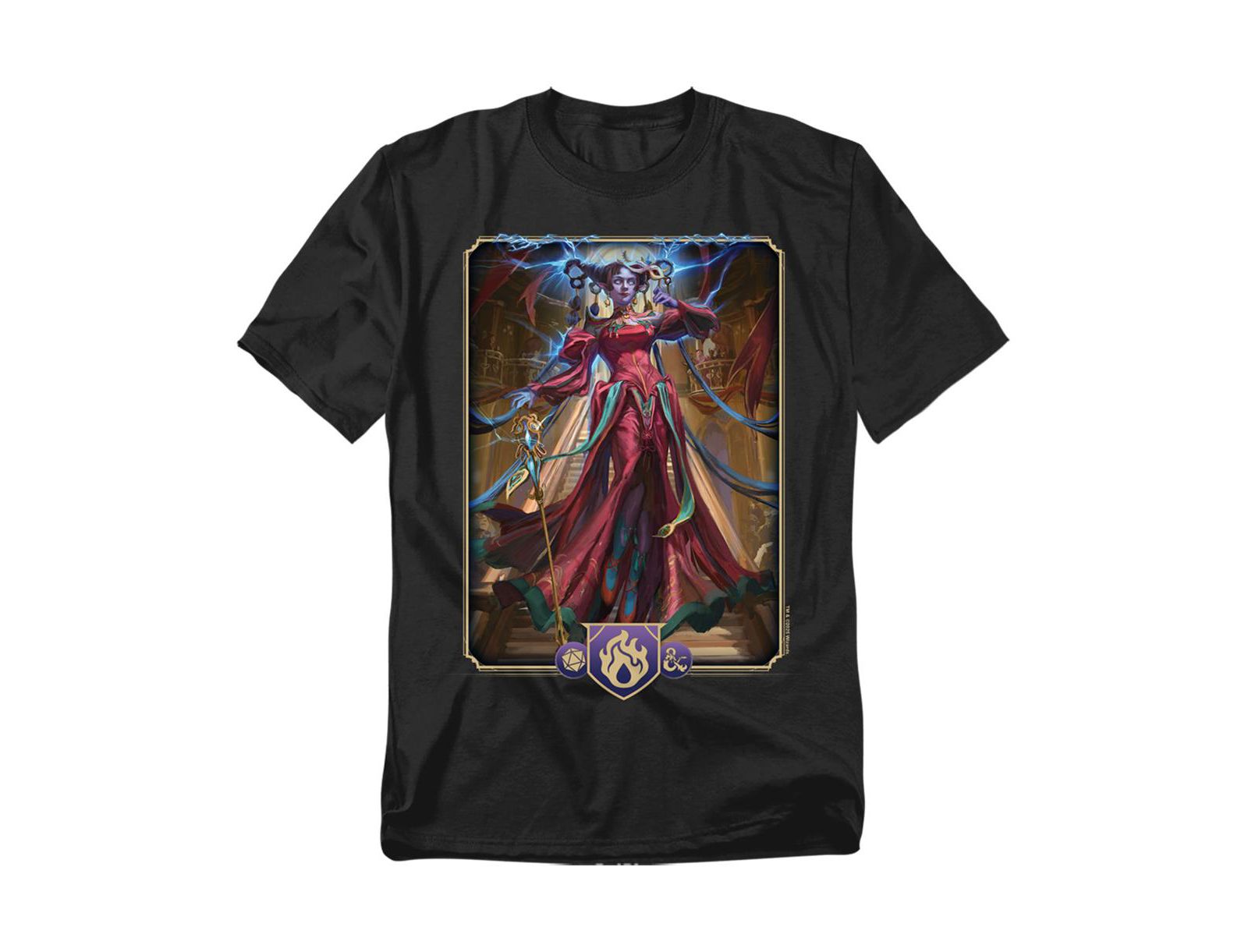 D&D Men's Dungeons And Sorcerer Key Art T-Shirt