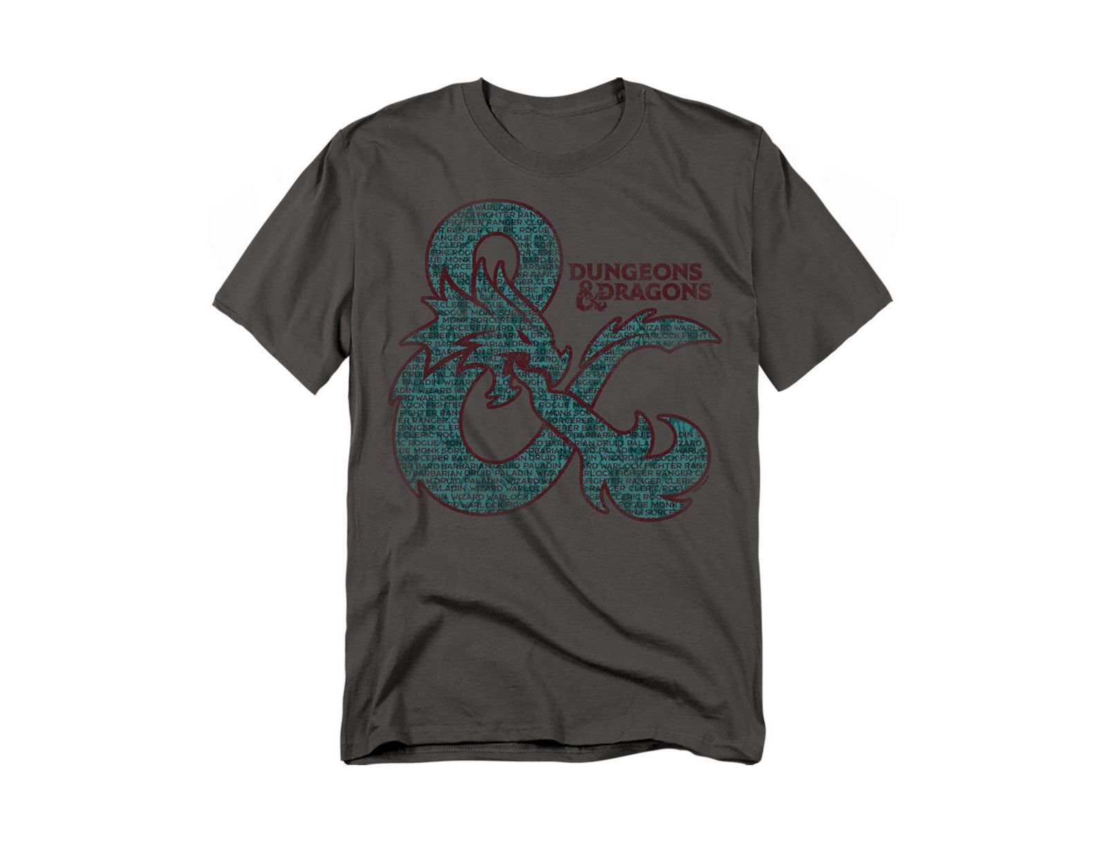D&D Men's Dungeons And Dragons Ampersand Classes T-Shirt