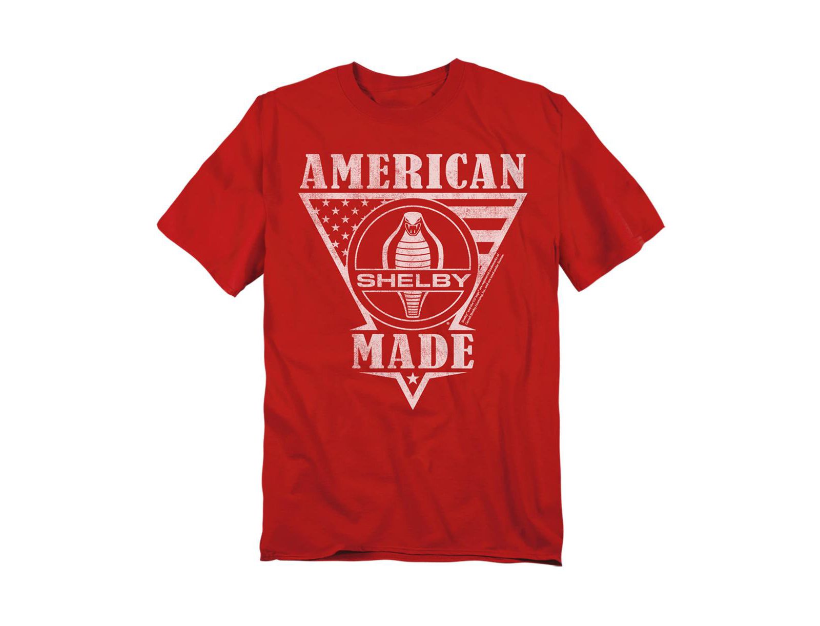 Shelby Cobra Мужской Carroll Shelby American Made Flag T-Shirt