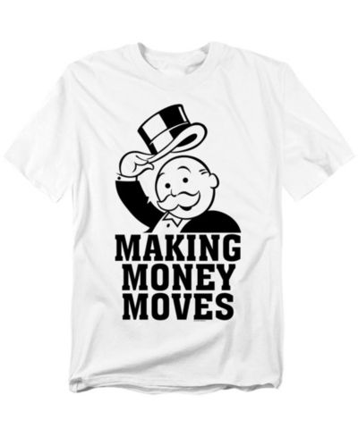 Мужская футболка MONOPOLY Making Money Moves