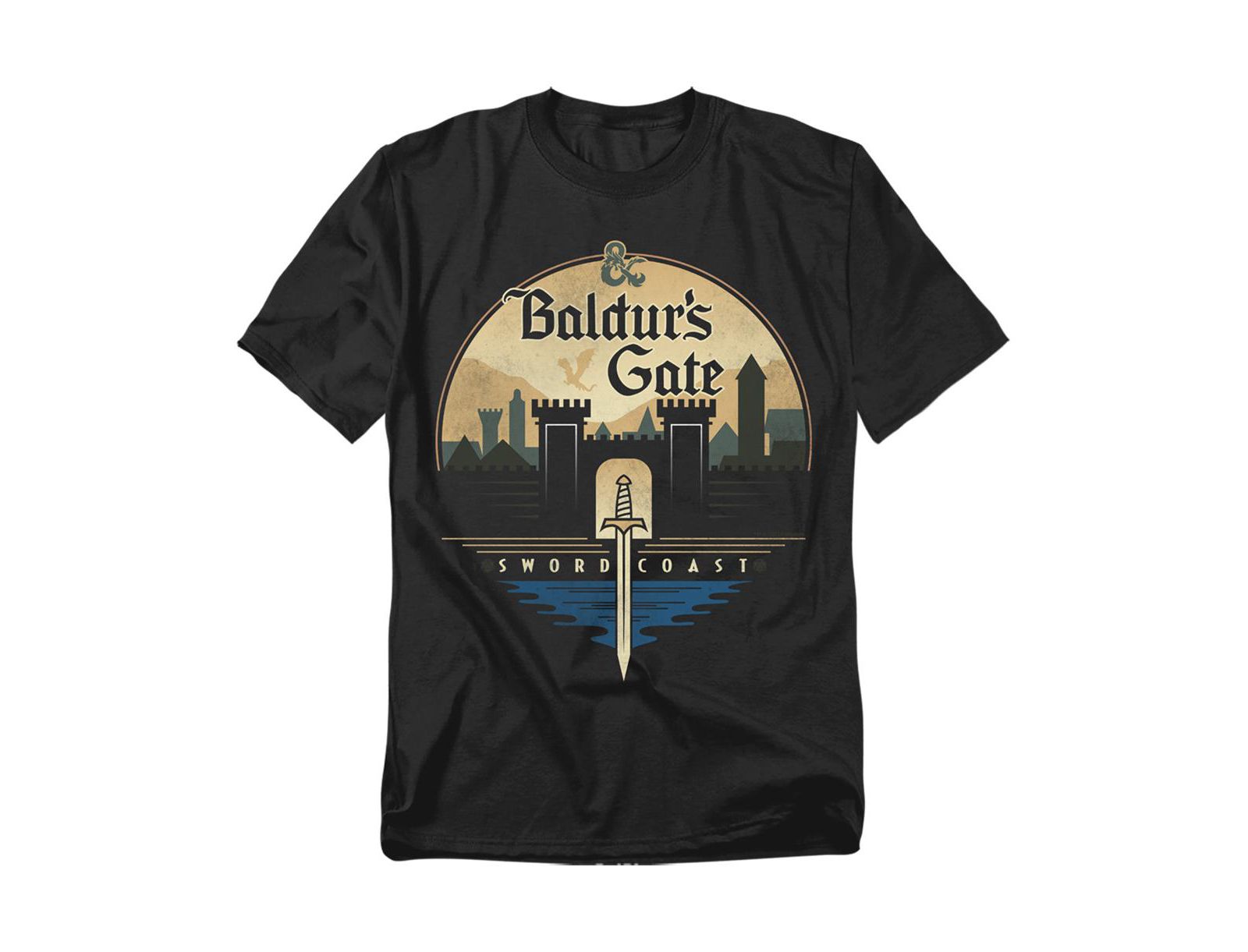 Футболка D&D Big & Tall Dungeons And Dragons Baldur's Gate