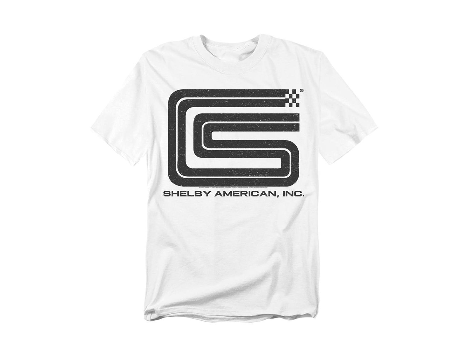 Shelby Cobra Men's Carroll Shelby Vintage Crew Shirt T-Shirt