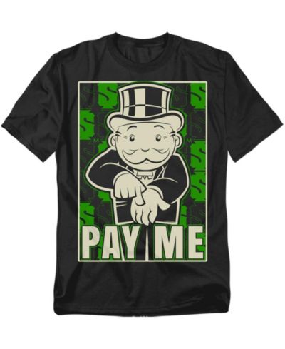 MONOPOLY Мужская футболка Pay Me