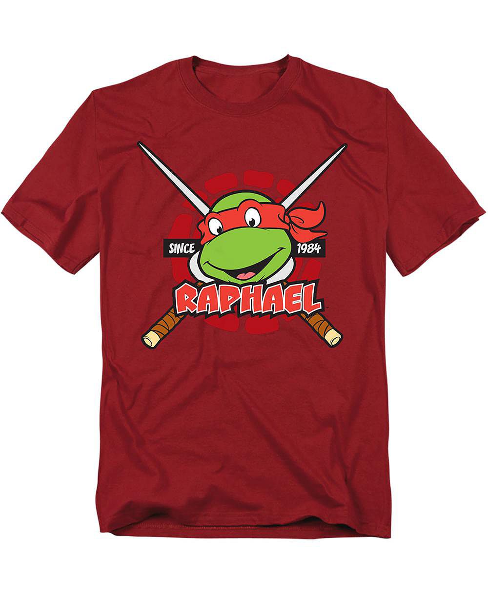 Мужская футболка Teenage Mutant Ninja Turtles TMNT Raphael Since 1984 T-Shirt